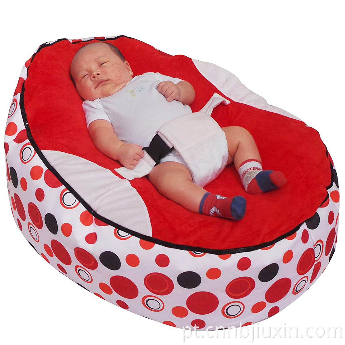 Baby harness safety beanbag chair